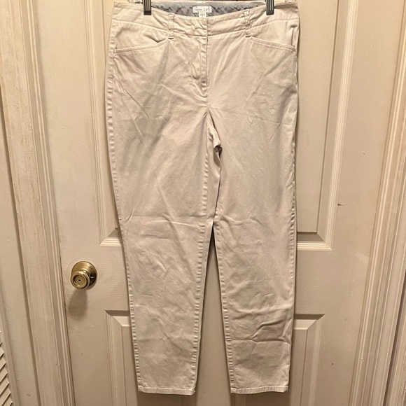 J. JILL Women’s Live-in Chino Pants. Sz 6. Waist 32. Inseam 27.5. - Picture 1 of 3